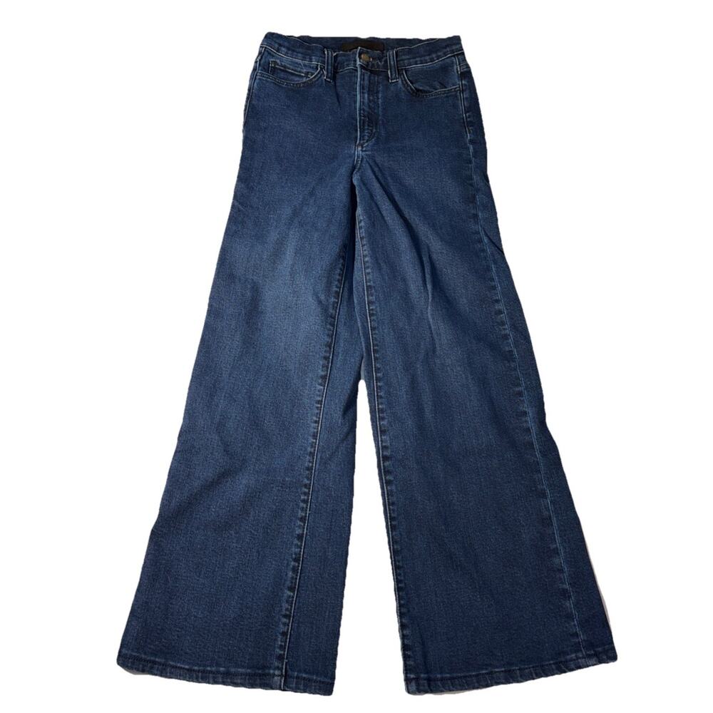Joe's Jeans Dark Blue Flare & Wide Leg